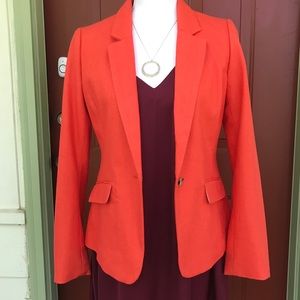 Pim+Larkin orange blazer.  S